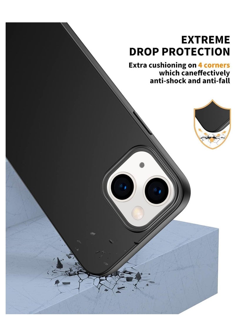 TIGER Ultra Slim Liquid Silicone Case Compatible with iPhone 14 – Soft Microfiber Lined Shockproof Protective Phone Cover | Anti-Scratch, Anti-Slip Grip, Full Camera & Corner Protection – Lightweight & Durable - Image 4