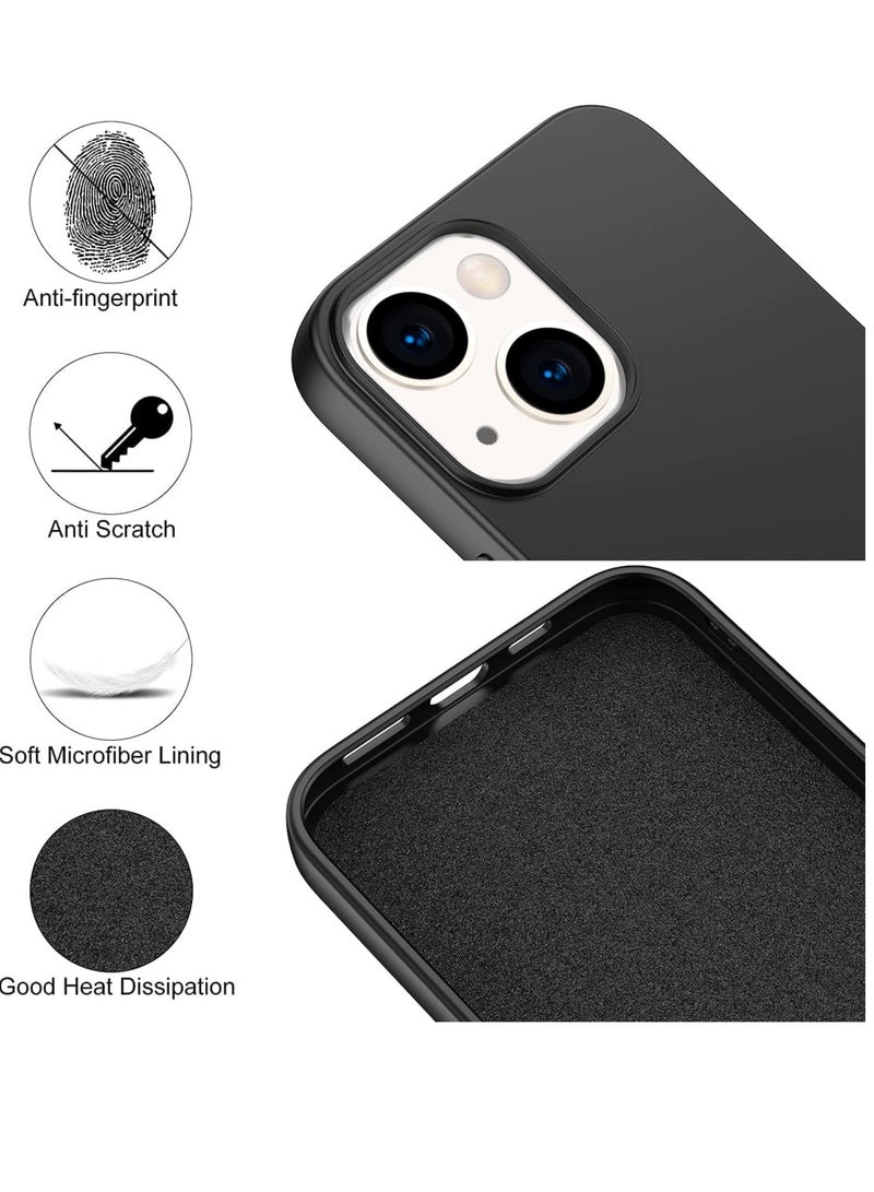 TIGER Ultra Slim Liquid Silicone Case Compatible with iPhone 14 – Soft Microfiber Lined Shockproof Protective Phone Cover | Anti-Scratch, Anti-Slip Grip, Full Camera & Corner Protection – Lightweight & Durable - Image 2