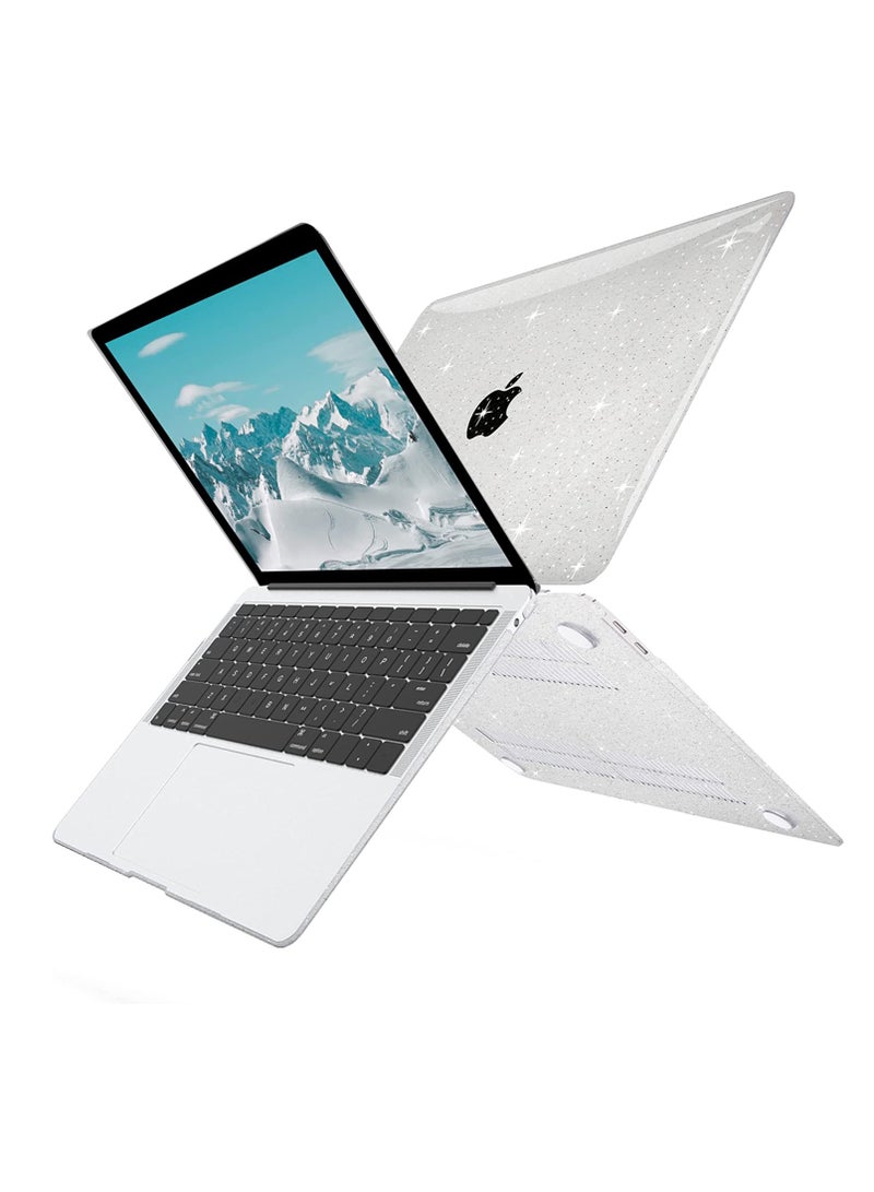 Glitter Star Case for MacBook Pro 13 Inch 2023 2022 2021 2020 Release M2 A2338 M1 A2251 A2289, Plastic Sparkly Bling Hard Shell Case for MacBook Pro - Image 3