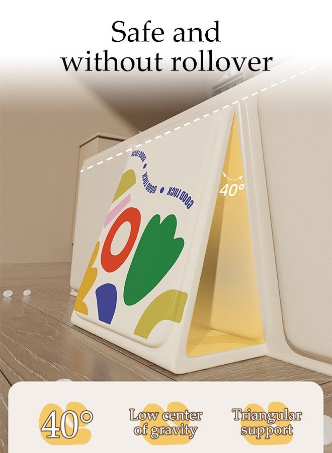 DUNISO Foldable Baby Bathtub,Portable Kids Shower Bath Basin with Support on Both Sides，Non-Slip Toddler Bath Tub with 5 Ocean Balls and 2 Duck Toys，Easy Storage，Heat-Resistant & Durable，for 0-8 Years Kids - Image 5