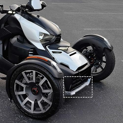 SAUTVS Plastic Radiator Protector for Can-Am Ryker - Lower Protector Skid Plate for Can Am Ryker 600 & 900 Sport & Rally Edition All Models Accessories (Replace #219400999) - Image 2