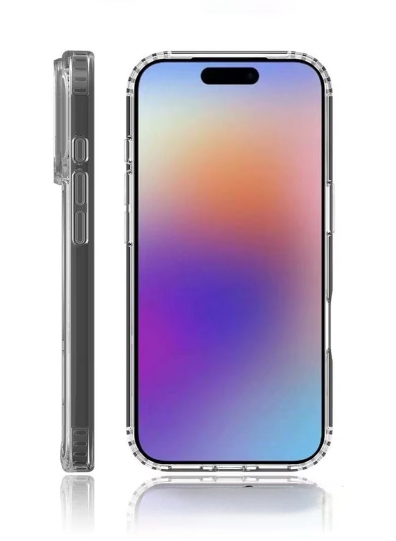 Premium Clear MagSafe Case for iPhone 17 Pro Max – Slim Transparent Shockproof Cover with Wireless Charging Support | Razavi Store UAE - Image 3