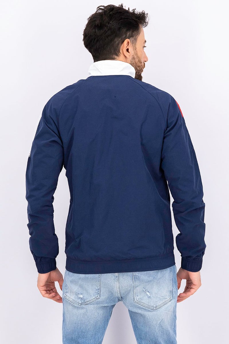 Reebok جاكيت رياضي كلاسيكي للرجال، كحلي - Image 2