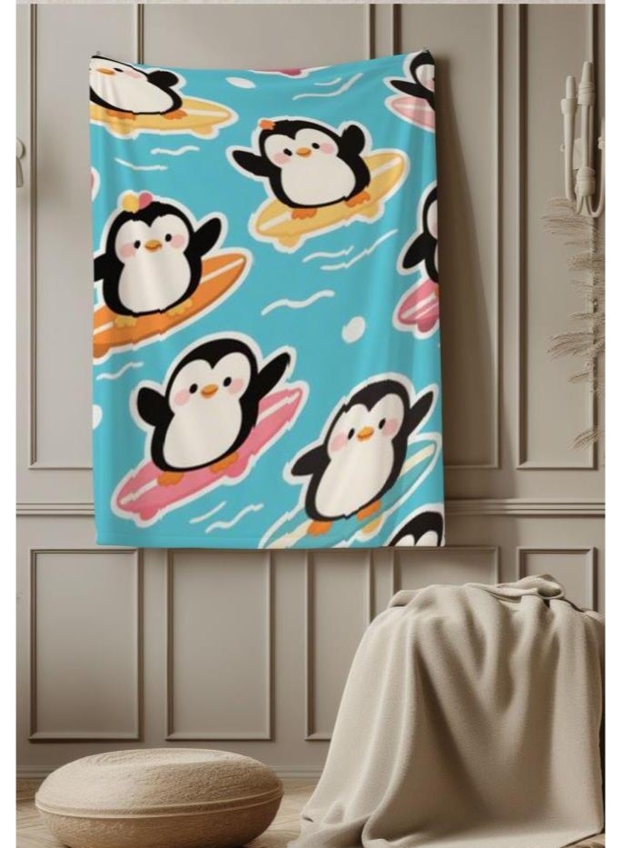 عام بطانية رقيقة من الفانيلا الكرتونية للأطفال والرضع (دافئة ومريحة، ومناسبة للنوم والألعاب) 70 سم * 100 سم - Image 4