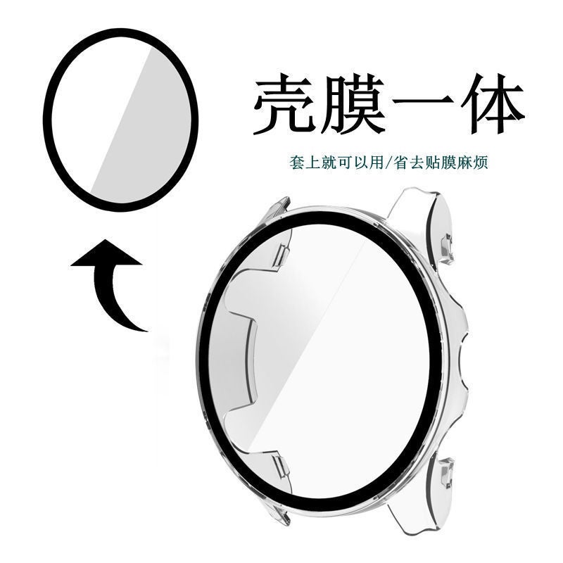 Applicable To Jiaming Garmin Forerunner 955/255/255S Tempered Film Pc Shell Integrated Protective Cover - Image 3