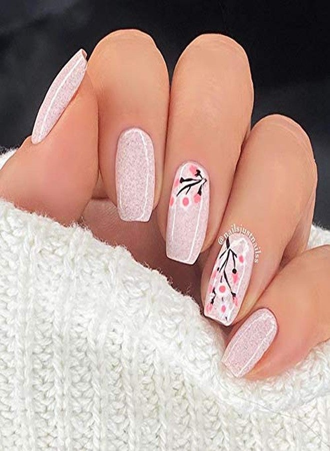 duri Nail Polish, 772 Candy Sky, Baby Pink Speckle Lacquer, Full Coverage, Textured Dot Design | 0.45 Fl. Oz. - Image 3
