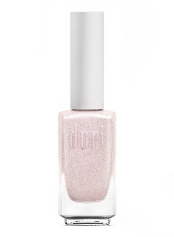 duri Nail Polish, 772 Candy Sky, Baby Pink Speckle Lacquer, Full Coverage, Textured Dot Design | 0.45 Fl. Oz. - Image 1