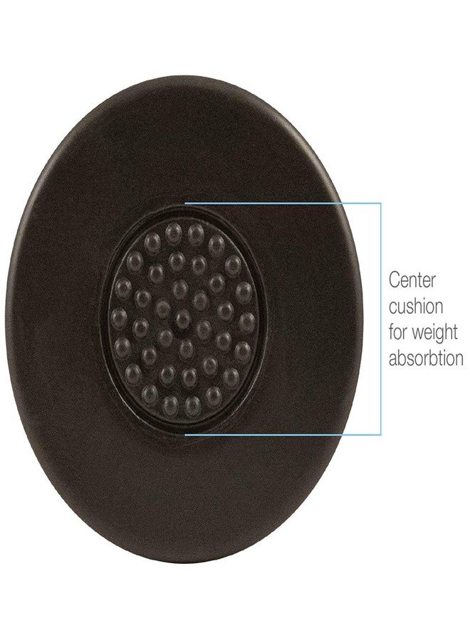 سوفت تاتش وسادات تثبيت أثاث ذاتية اللصق شديدة التحمل من سوفت تاتش، مقاس 1.5 بوصة، دائرية، مانعة للانزلاق، بنية اللون، 16 قطعة، 1-1 بوصة، 4118595N - Image 3