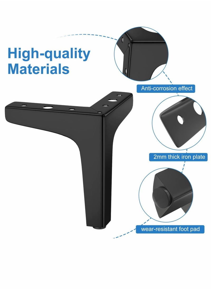 Furniture Legs, 10cm Heavy Duty Furniture Metal Table Legs with Screws & Protector Feet - pzsku/Z3DE37C6C37603B8F1C4BZ/45/_/1662473604/1dfc8e2b-1de2-4ad6-be7b-d9a92b549199