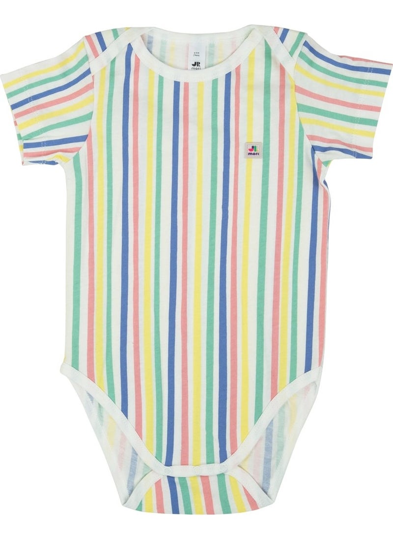 Stripe Printed Short Sleeve Bodysuit - pzsku/Z3DE37DC0C19645871E87Z/45/_/1725791832/30dbae29-a7e2-418b-ae1a-eecd55fd0443