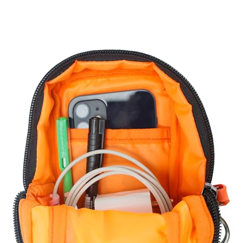 MONKEY TROOPERS Flip Crossbody Chest Bag Fanny Pack Lightweight & Tough, Spacious, Men Women, Water resistant, Quick-Access Pocket, 4L Capacity (Lavender) - Image 3