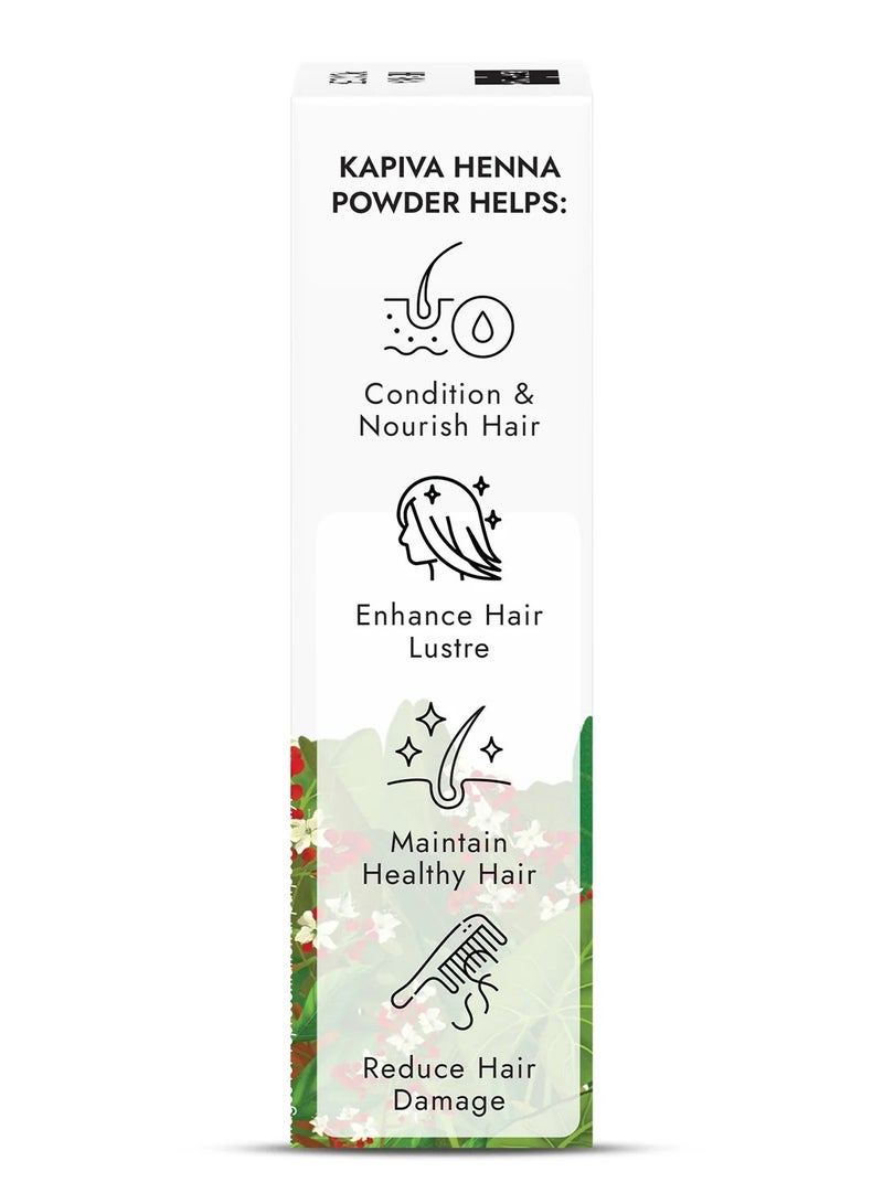 Kapiva Kapiva Hair Ritual Organic Henna Powder 100g - Image 2