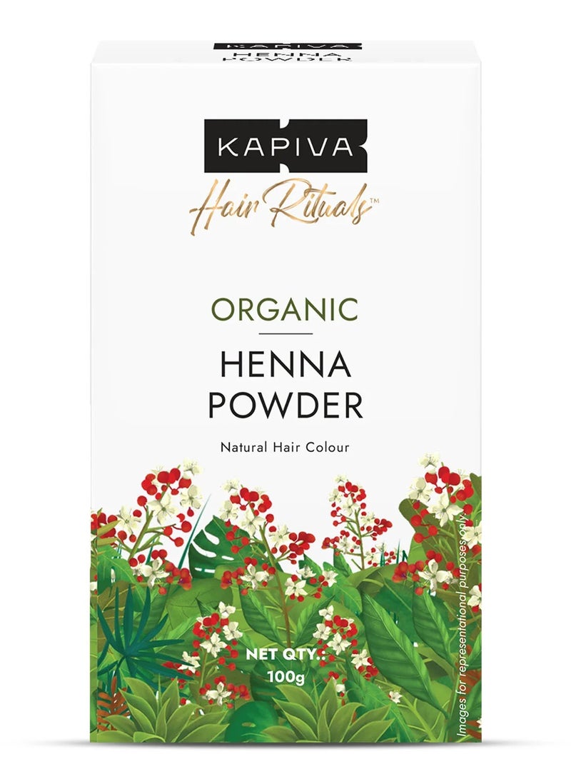 Kapiva Kapiva Hair Ritual Organic Henna Powder 100g - Image 1