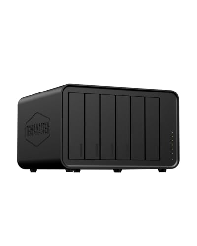 TERRAMASTER F6-424 Max NAS Storage - 6Bay Core i5 1235U 10-Cores 12-Threads, 8GB DDR5 RAM, Dual 10GbE Ports, Network Attached Storage Peak Performance for Business (Diskless) - Image 1