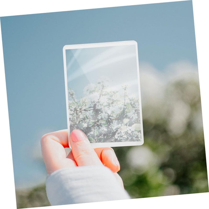 DOITOOL 100pcs Self-Adhesive Laminating Sheets 5 Waterproof Thermal Film for Photos Documents and Card Protection - Image 4