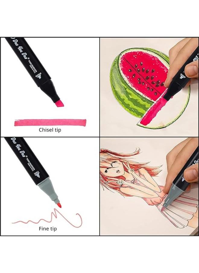 Touch Art Markers Set 48 pcs  - Image 5