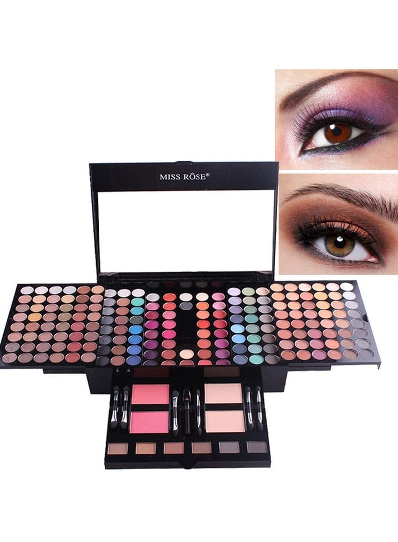 Miss Rose 180 Colors Professional Eye Shadow Palette Makeup Set - Image 1
