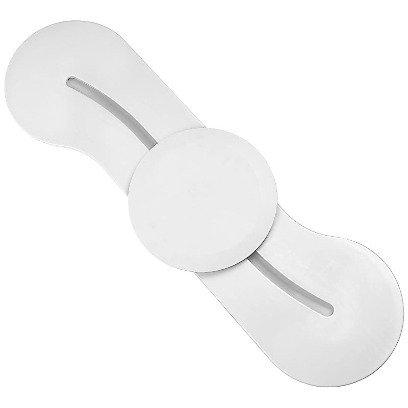 cerfess Transfer Board for Wheelchair User Slide Board Sliding Board to Wheelchair Transfer Sliding Disk for Transfer WheelchairNoLift Transfer System for Disabled Patient White 
