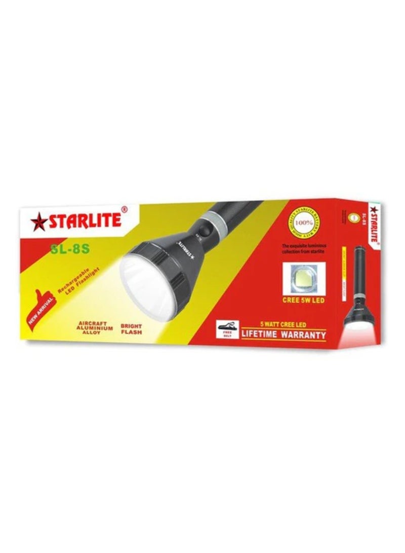 STARLIFE Rechargeable LED Flashlight  Aircraft Aluminum Alloy 5W CREE LED Bright Flash with Lifetime Warranty  - Image 2
