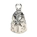 Guardian Bell North Star Good Luck Bell wKeyring Black Velvet Gift Bag Motorcycle Bell LeadFree Pewter Good Luck Gift to Friends Family Bike Bell Made in USA - Image 2