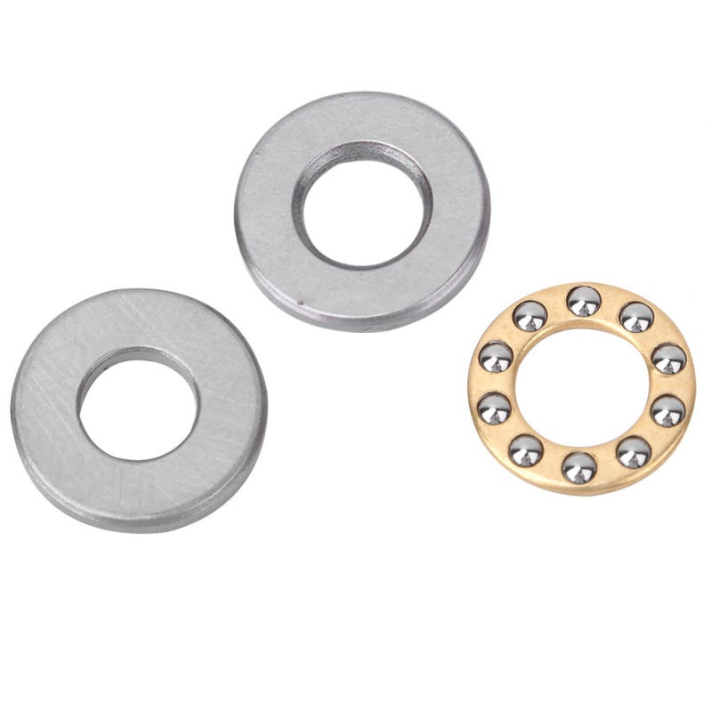 High Precision Thrust Bearing Bearing Steel 10-Pack High Speed - Small Frictional Resistance Quiet Rotation for Machinery Manufacturing - Image 2