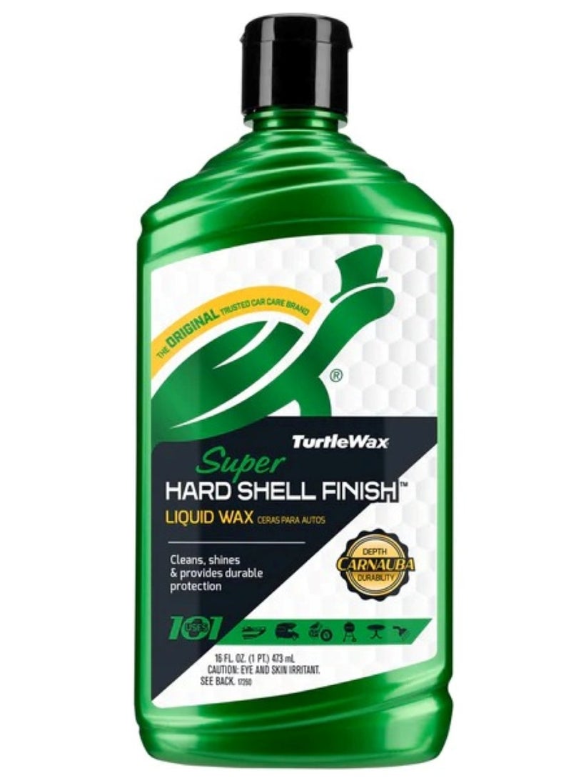 TurtleWax Carnauba Liquid Car Wax for Paint Shine and Long-Lasting Protection - 500ml  - Image 1