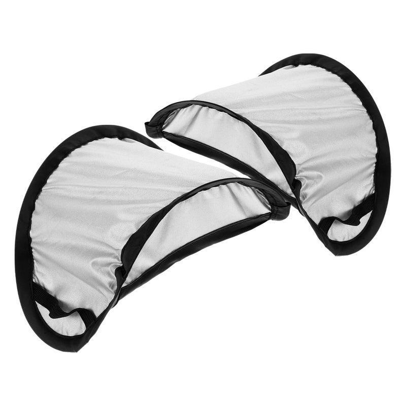 2pcs Cellphone Sun Shade: Car Phone Covers Mobile Phone Stand Sun Visor For Cars Dashboard Vehicles Motorcycles - Image 1