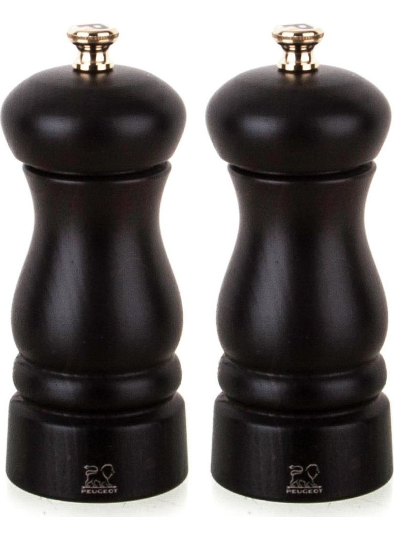 PEUGEOT Clermot Salt Pepper Mill Set of 2 13 cm 