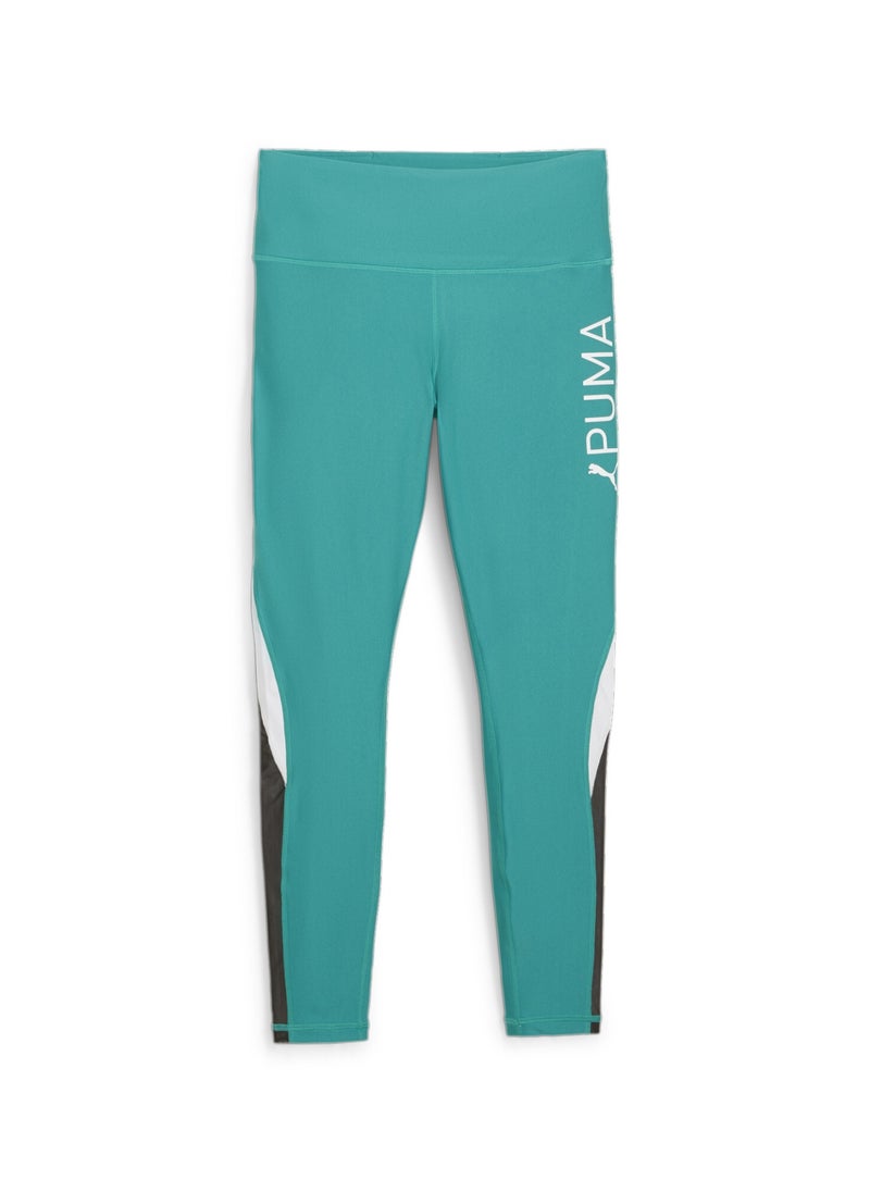PUMA - FIT EVERSCULPT Womens Green Tights - Image 1