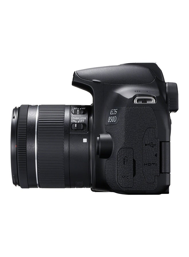 Canon EOS 850D DSLR Camera، With EF-S 18-55mm IS STM Lens، 24.1 MP، APS-C Sensor، Dual Pixel CMOS، Bluetooth، Wi-Fi، 4K Movies، Vari-Angle Touchscreen - Image 5