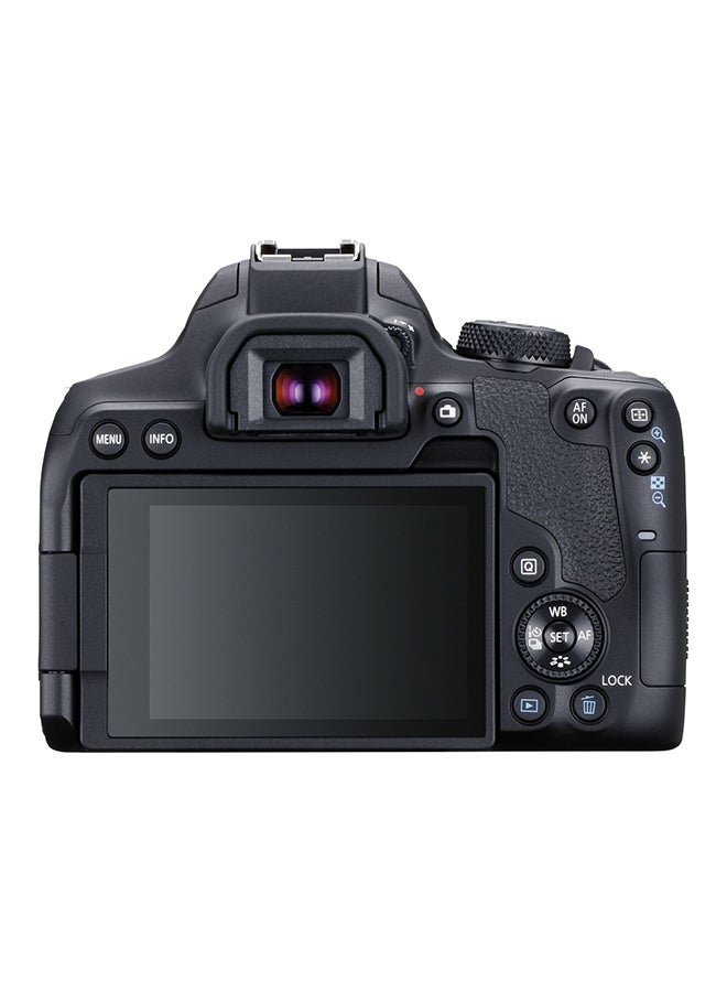 Canon EOS 850D DSLR Camera، With EF-S 18-55mm IS STM Lens، 24.1 MP، APS-C Sensor، Dual Pixel CMOS، Bluetooth، Wi-Fi، 4K Movies، Vari-Angle Touchscreen - Image 4