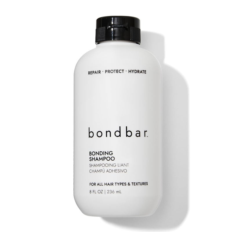 Bondbar Repairing Shampoo, Protects, Strengthens & Hydrates All Hair Types & Textures, Prevents Flyaways & Frizz, Adds Moisture & Shine, Vegan, CrueltyFree, 8 Fl. Oz. - Image 1