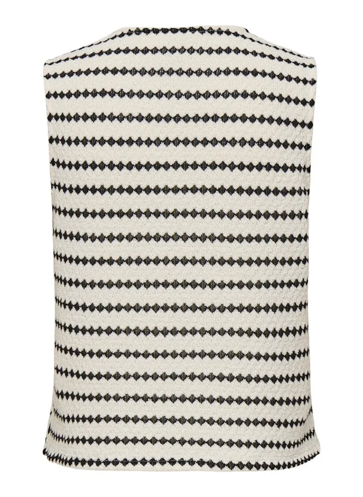 ONLY Onleva Short Stripe Vest