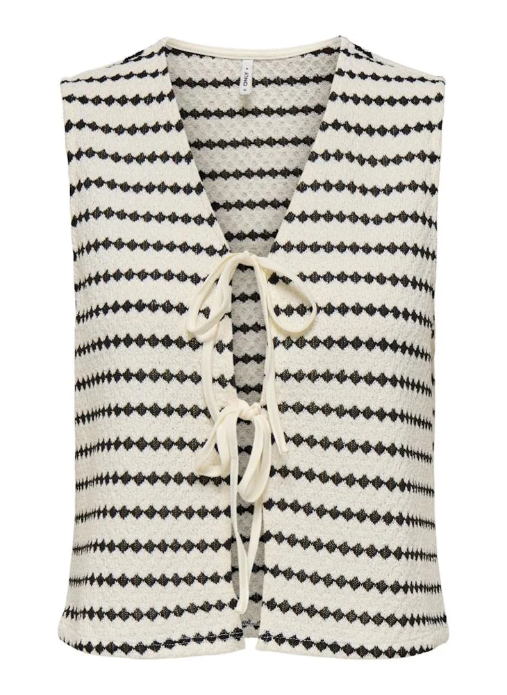 ONLY Onleva Short Stripe Vest