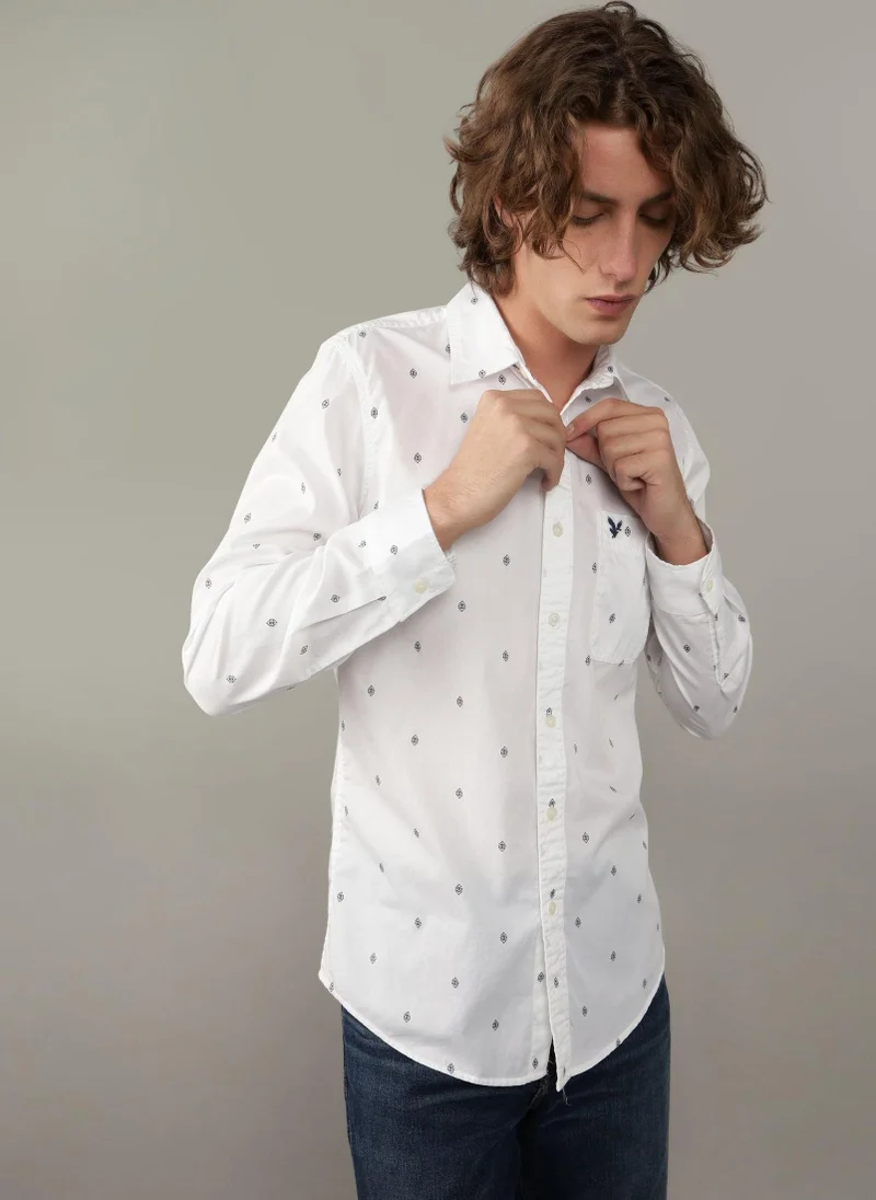 امريكان ايجل Slim Fit Button-Up Shirt