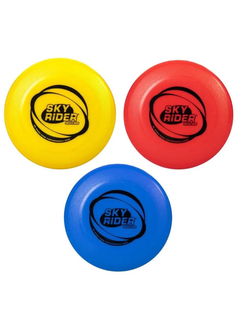 WICKED Sky Rider Micro High Performance Flying Disc 20G Assorted Colors - Image 1