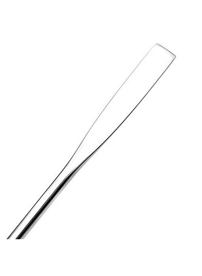 Wismee 5Pcs Makeup Spatula Tool Metal Set Professional Beauty Stainless Steel Cosmetics Mixer Long Metal Spatula Depotting Mixing Tool (1) - Image 4