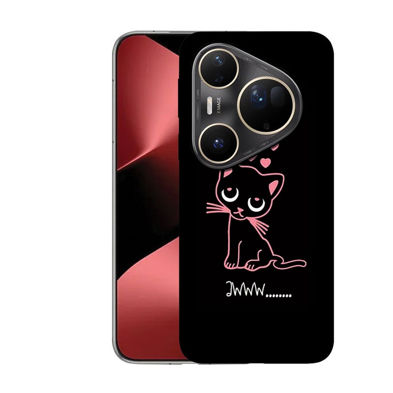 EYE CATCH Printed Protective Case Cover For Huawei Pura 80 Pro Plus -  Cat Love - Image 1