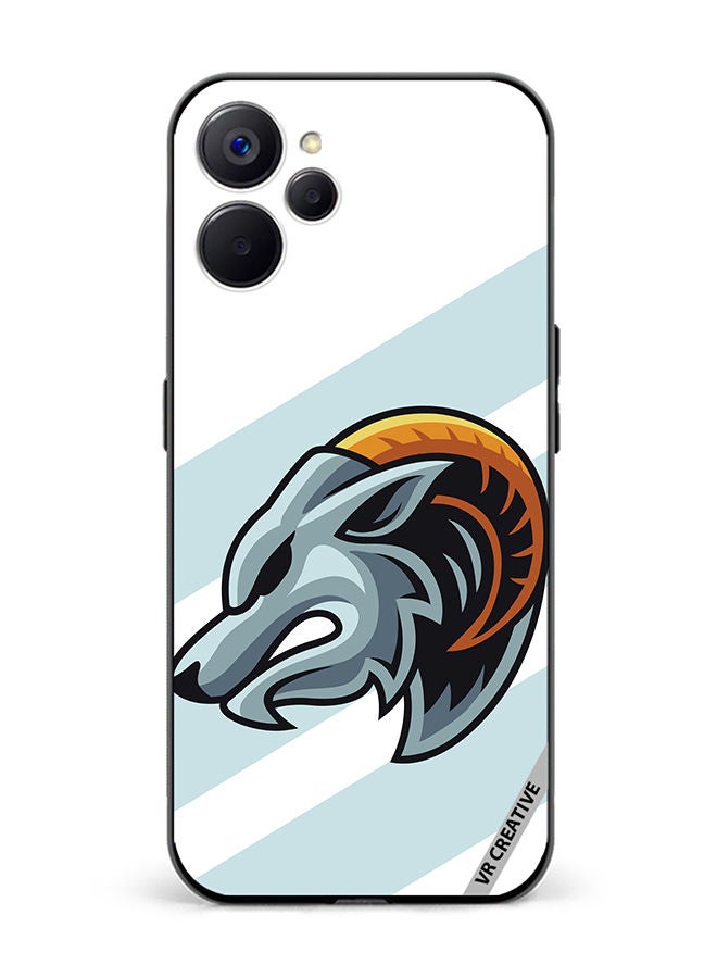 VR CREATIVE Protective Case Cover For Realme 10 5G Wild Goat Design Multicolour - Image 1