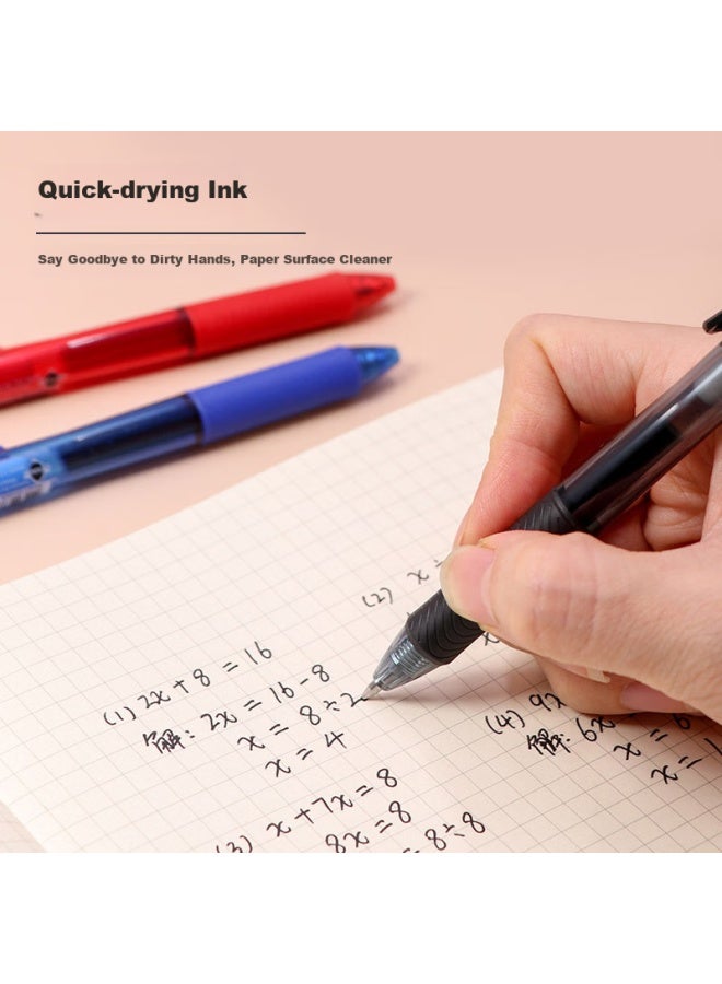 Pentel Bl107 Retractable Gel Pen 0.7Mm High-End Business Student Quick-Drying Water-Based Pen Office Supplies Stationery Blue Single Pack - Image 2
