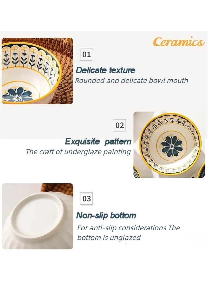 Gmisun 25 Pcs Dinnerware Set with Luxury High End Elegant Design,Ideal for Gifting, Oven, Dishwasher, and Microwave Safe - Nordic Style - Image 4