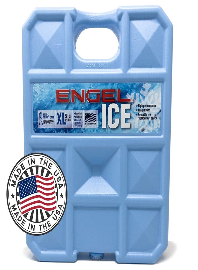 ENGEL 32°F / 0°C Cooler Packs - Made in The USA - 5Lb Extra Large Size Cooler Ice Packs for Boating, Fishing and Camping - Image 1