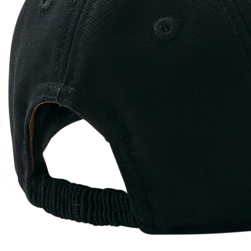 carhartt قبعة بيسبول قماشية بتوقيع كار هارت للأطفال من الجنسين، أسود كافيار - Image 2