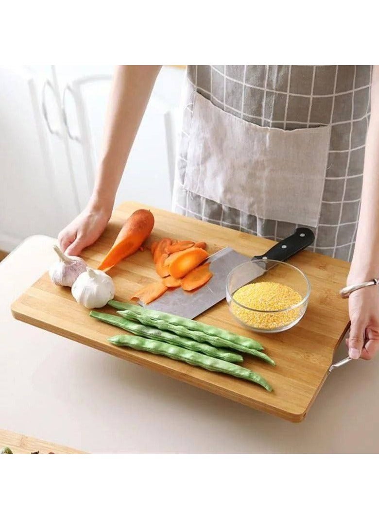 لوح تقطيع البامبو الاحترافي – يحافظ على أدواتك الحادة ويجعل الطهي أسهل - Image 1