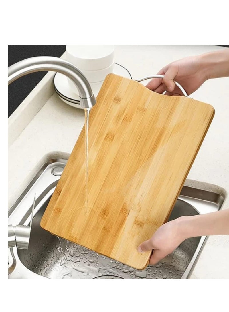 لوح تقطيع البامبو الاحترافي – يحافظ على أدواتك الحادة ويجعل الطهي أسهل - Image 2