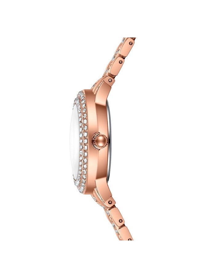 NIBOSI - NIBOSI Women Wrist Watches Analog Stainless Steel Rose Gold Band and Dial Women's Watch for Girls&Miss&Ladies Diamond Studded with Stylish Girlfriend Watches - Image 1