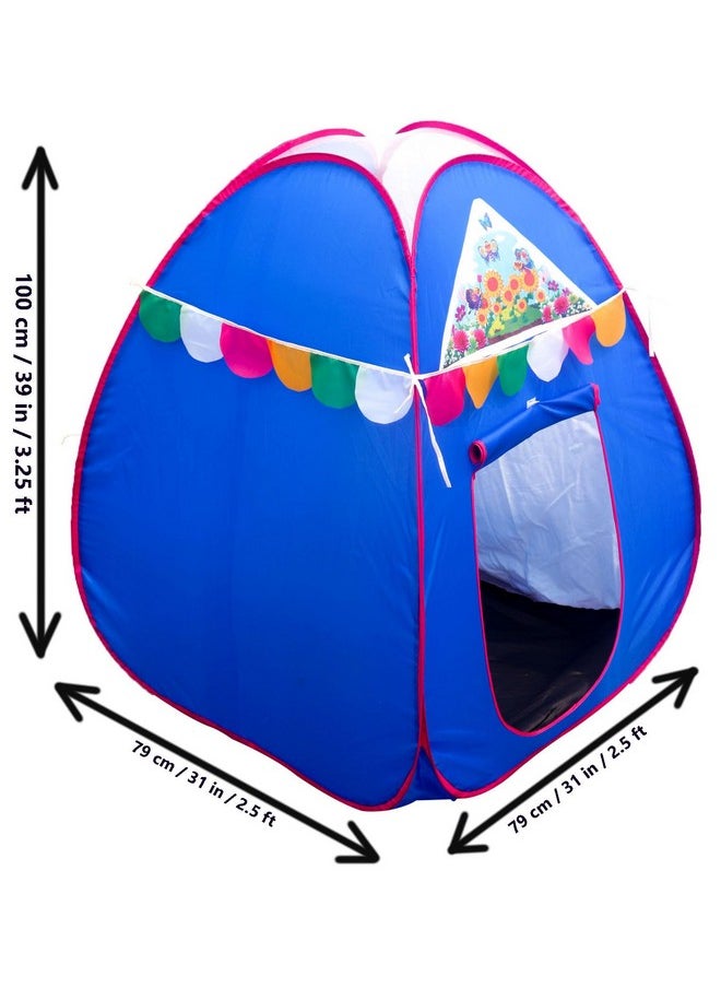 HomeCute Homecute Igloo Type Foldable Popup Kid's Play Tent House (Small Size Blue)  - Image 2