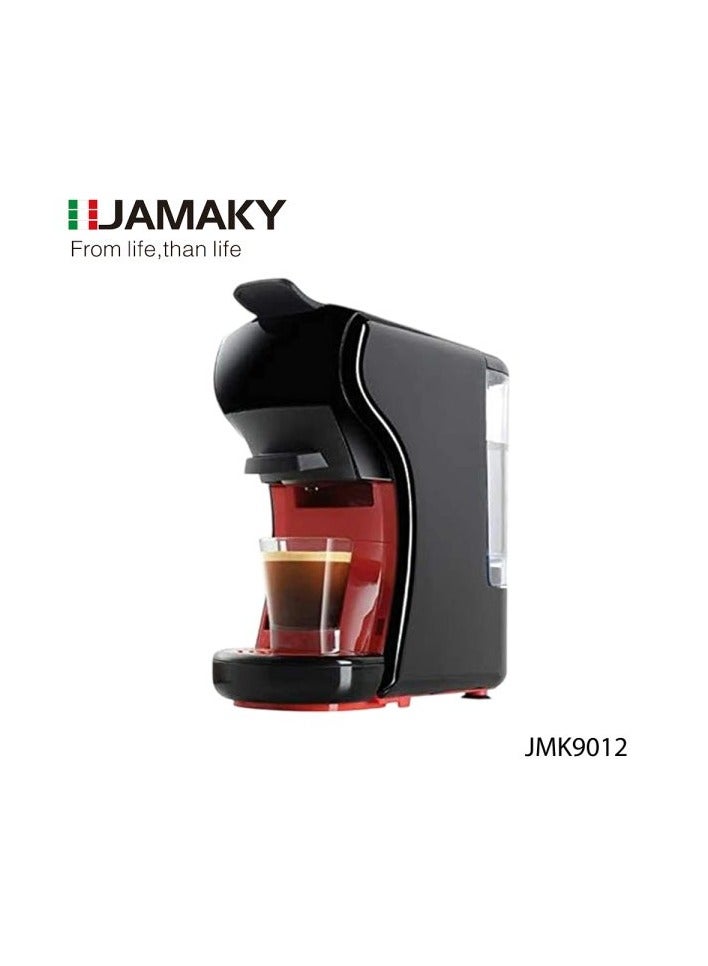 JAMAKY Multi Capsule Coffee Maker with Italian technology , Household 1450W Automatic Drip Coffee Machine 0.6L Water Capacity  - Image 3