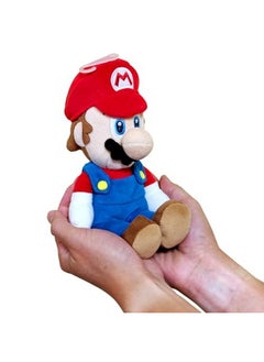 Little Buddy Super Mario All Star Collection 1414 Mario Stuffed Plush, Multicolored,9.5"  - Image 3