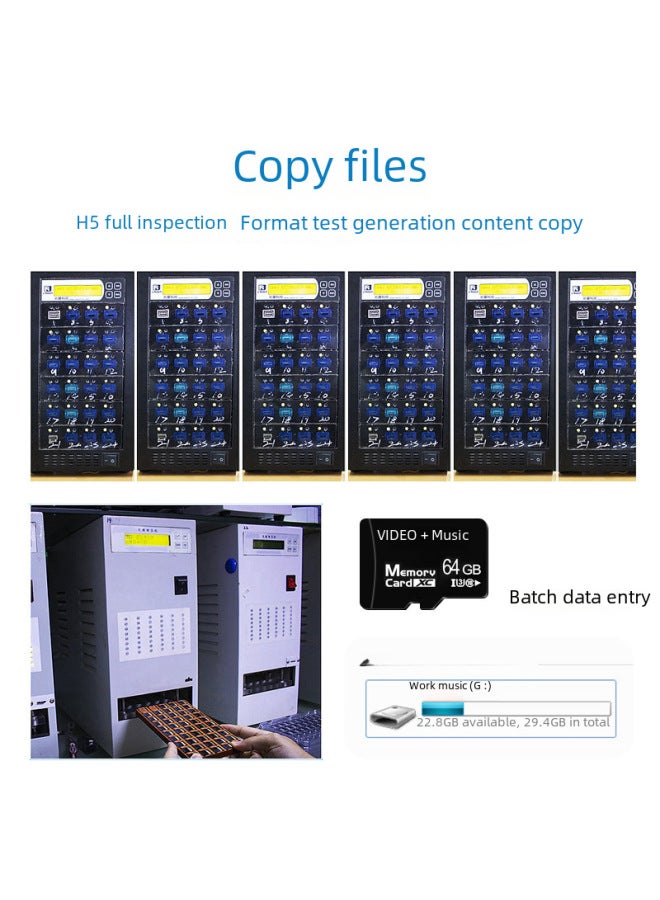 High-speed Mobile Phone Memory Card 64g Car Recorder 32g Storage Card 4g8g Camera Tf 32g Digital Computer Storage-Color:Black-Capacity:32GB-Camera Recorder Monitoring Card - Image 5